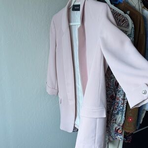 Zara Soft Pink Women's Blazer